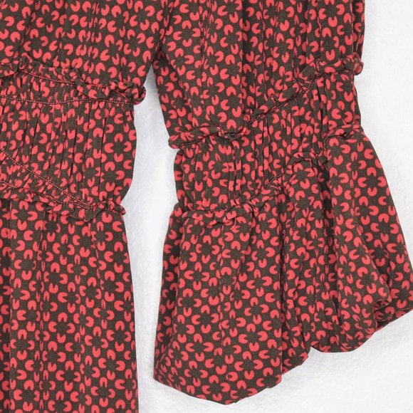 Sophie Max Boho Bell Sleeve Tunic Top Size XS NWT - Picture 6 of 11